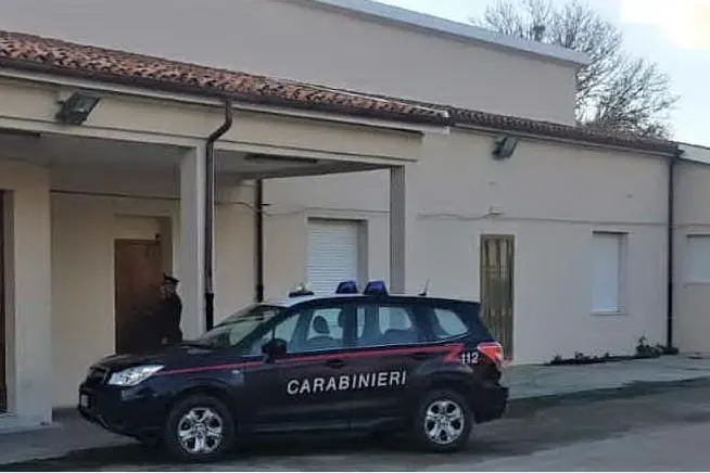I carabinieri a Ittireddu (Foto Carabinieri )