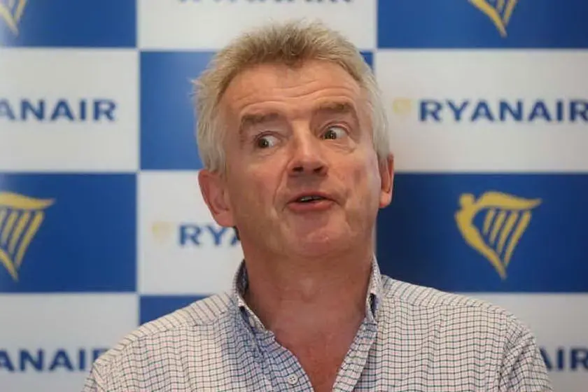 Michael O'Leary, Ceo di Ryanair (Archivio L'Unione Sarda)