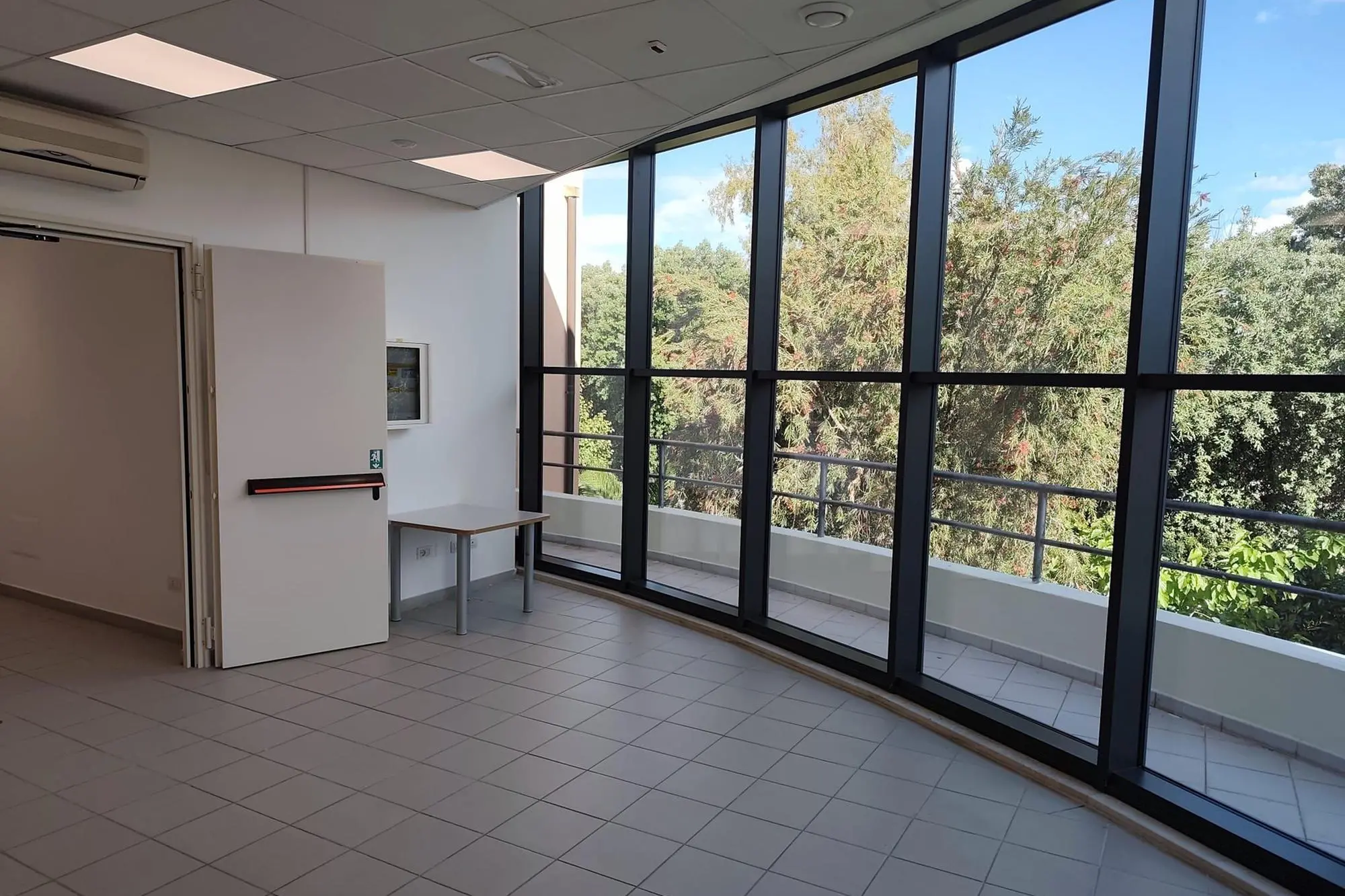 L'interno del poliambulatorio di Sestu