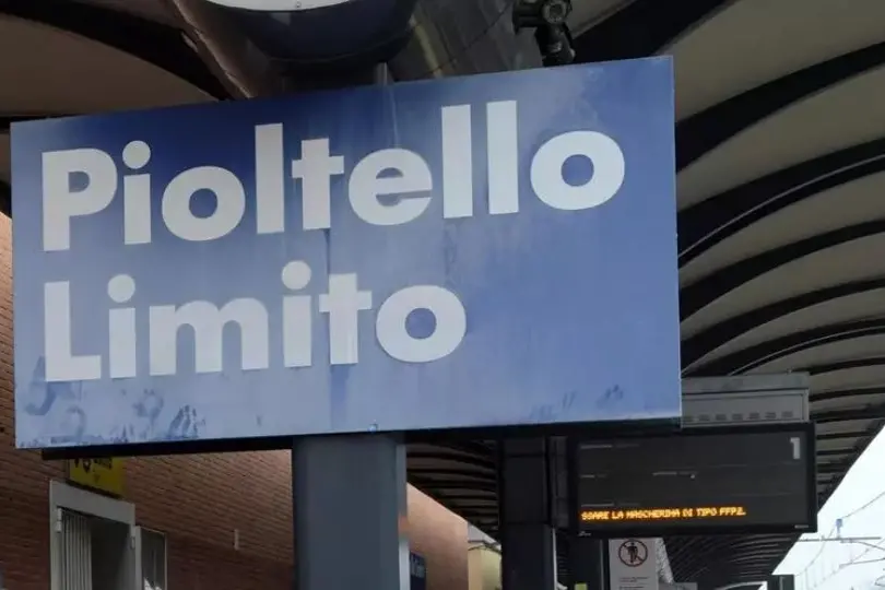 La stazione di Pioltello (Ansa)