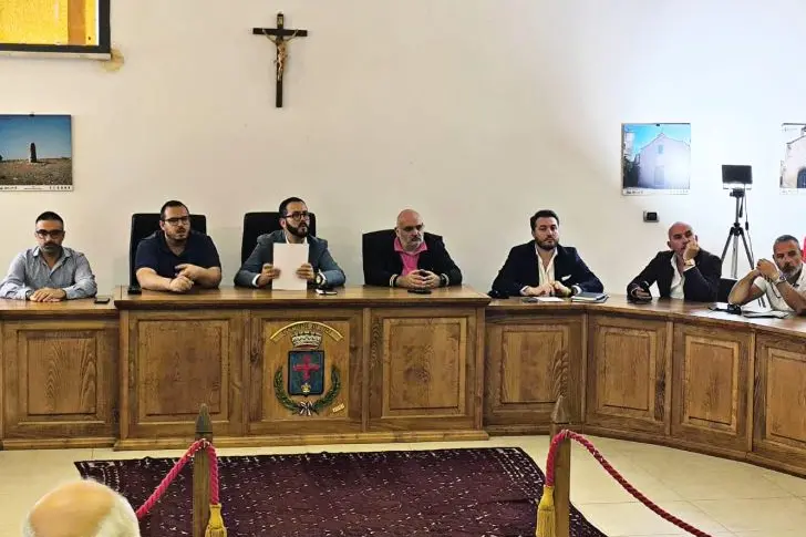 La riunione dei rappresentanti del Coros a Uri (foto concessa)