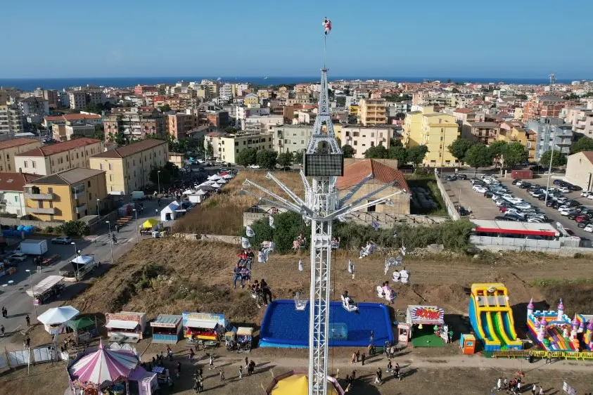 Luna Park a Porto Torres (foto concessa)