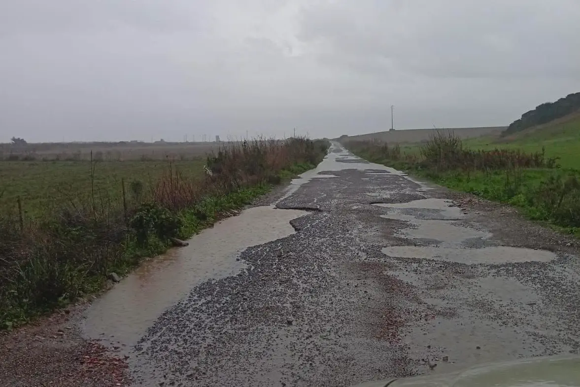 La strada ex Nato (foto concessa)