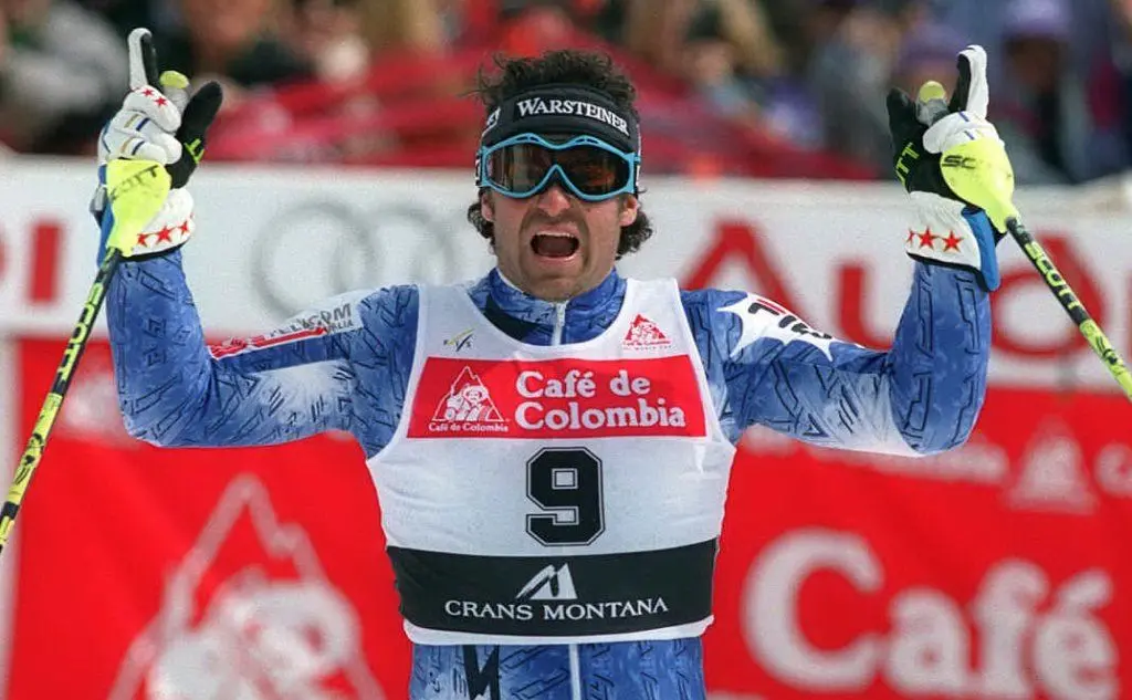 Tomba è il quarto sciatore più vincente di tutti i tempi dietro a Stenmark, Hirscher e Mayer