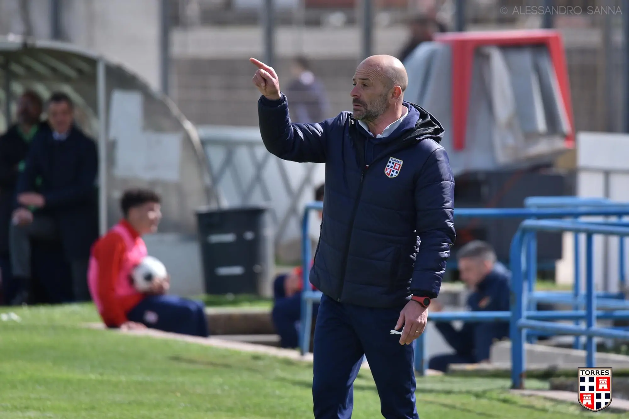 Il tecnico Alfonso Greco (foto Torres-A. Sanna)