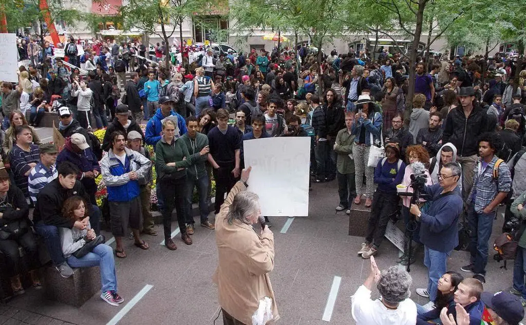#AccaddeOggi: 17 settembre 2011, iniziano le proteste di Occupy Wall Street (foto Wikipedia)