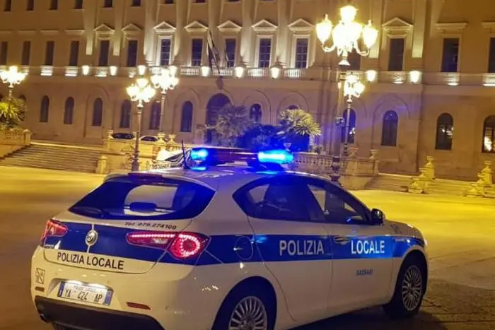 Polizia locale a Sassari