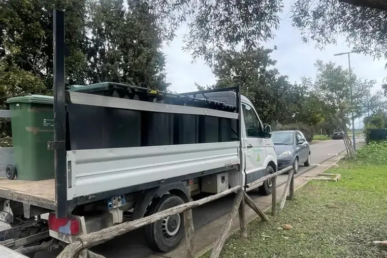 Un mezzo della Teknoservice