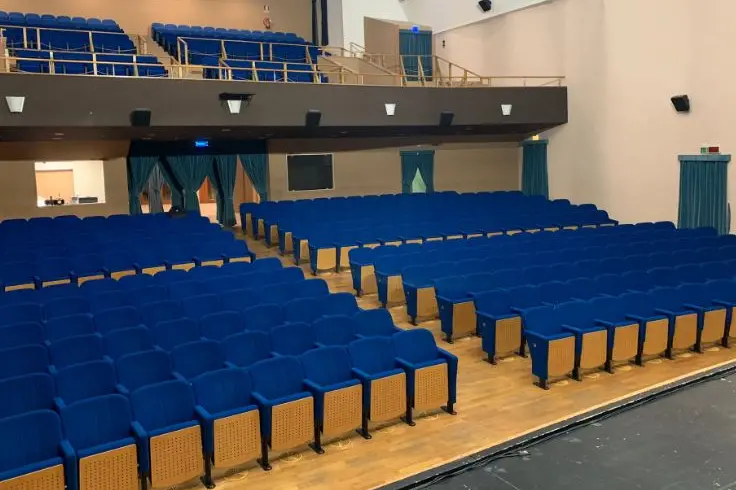 Teatro comunale Parodi a Porto Torres (foto Pala)