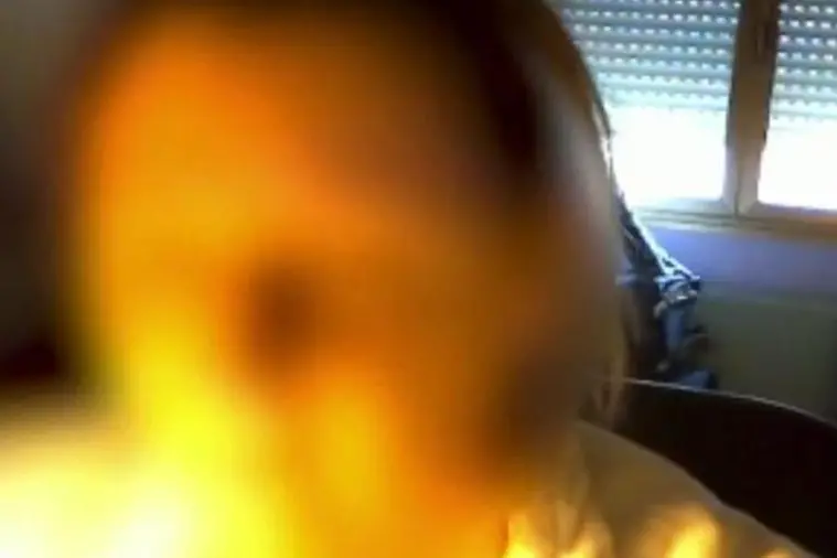 (frame video polizia di Torino)