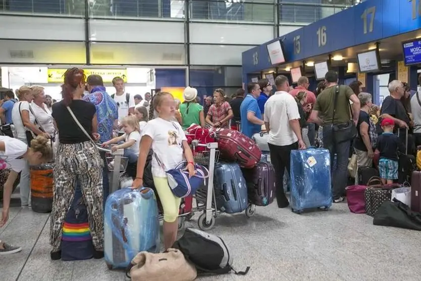L'aeroporto di Elmas (archivio L'Unione Sarda)
