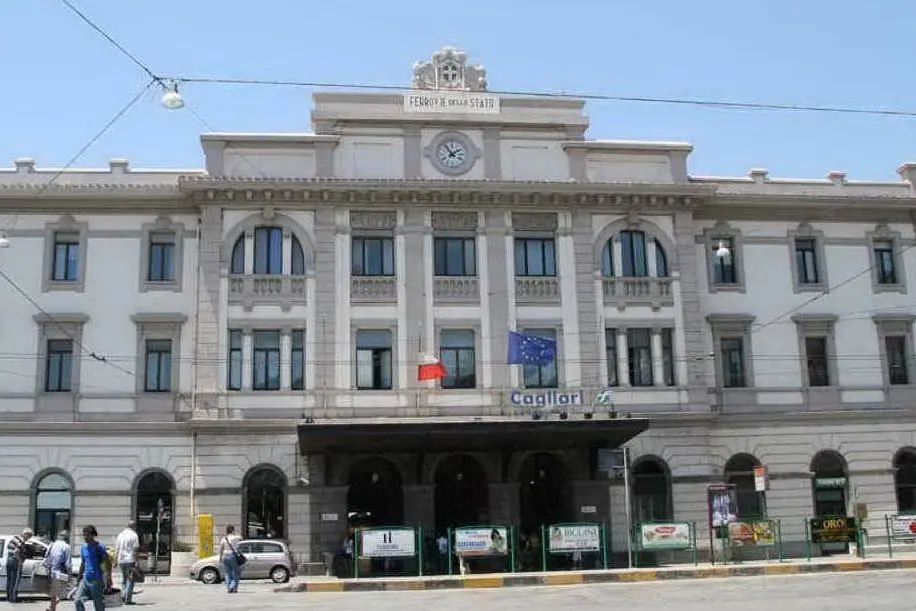 La stazione di Cagliari