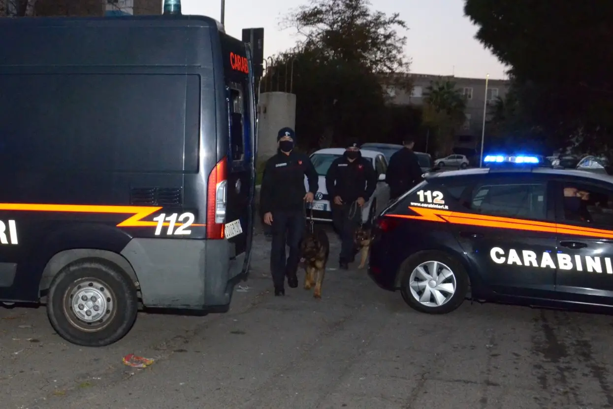 Un arresto a Villacidro (foto simbolo Carabinieri)