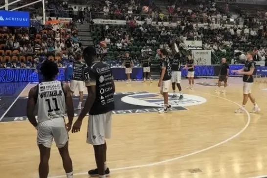Stanley Whittaker nella sua esperienza a Sassari (foto G. Marras)