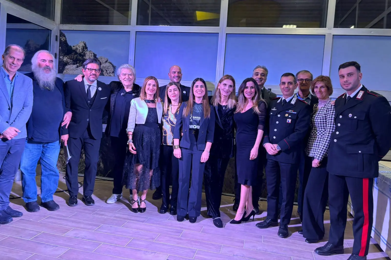 Una foto della prima edizione del Premio Monte Arci (foto concessa)