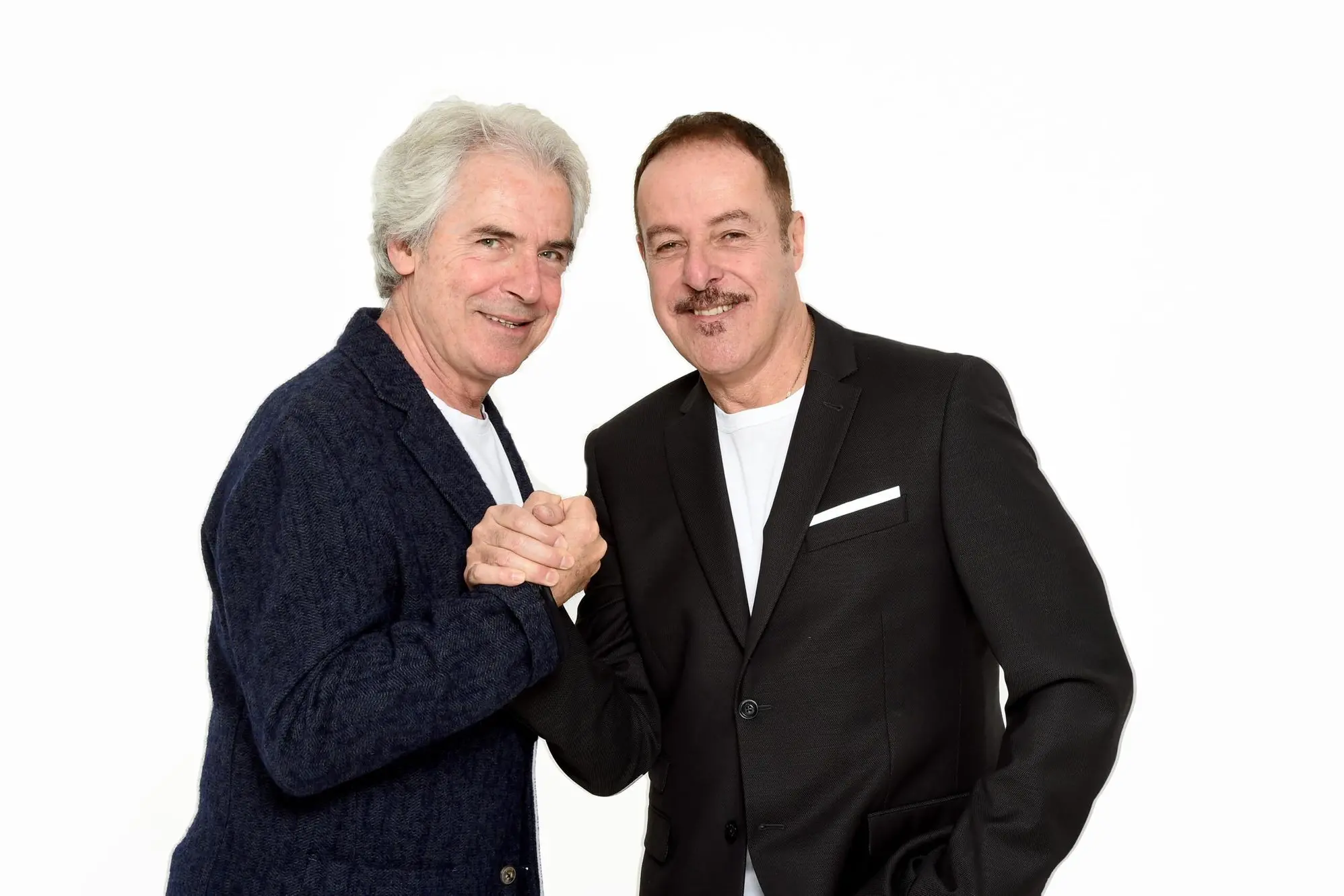 Tullio Solenghi e Massimo Lopez (foto di Maurizio D'Avanzo)