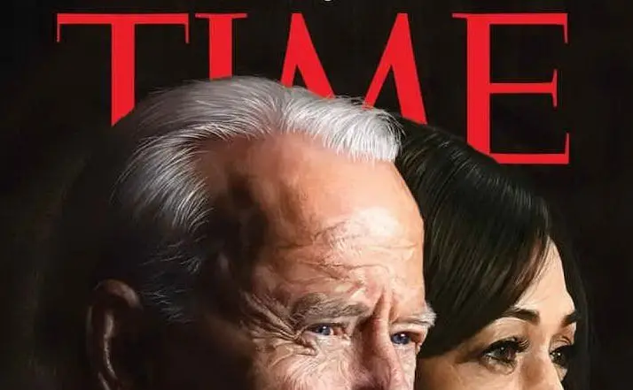 Particolare della copertina di Time