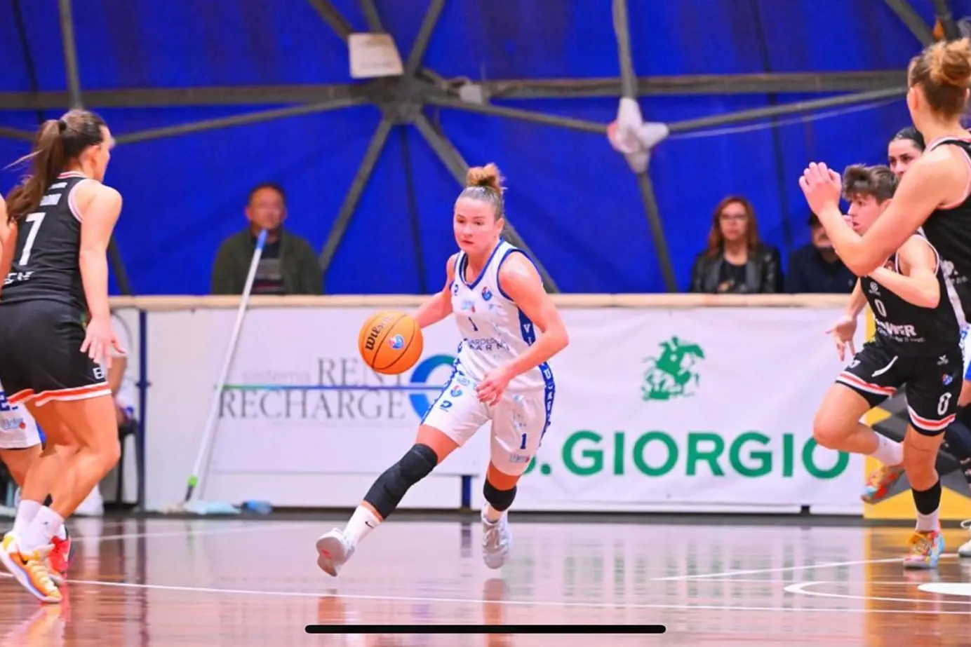 Monika Naczk, playmaker della Virtus Cagliari