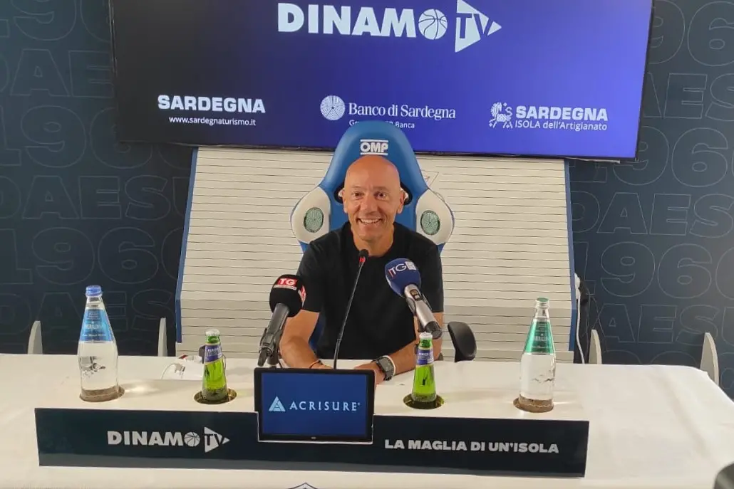 Il presidente Stefano Sardara (foto G. Marras)