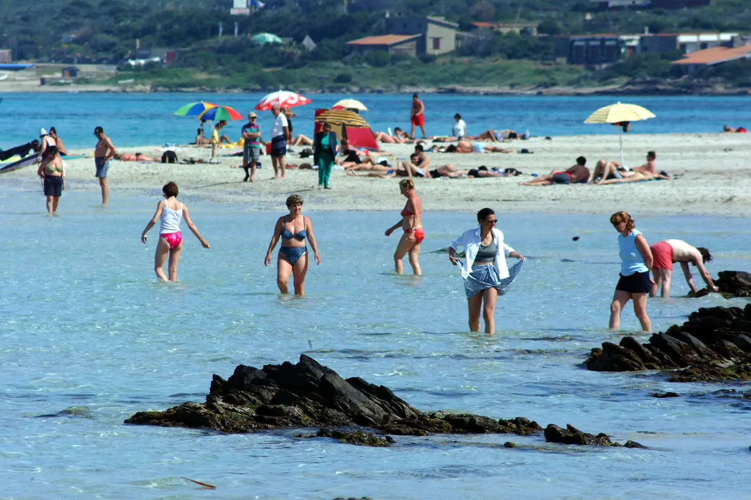 la spiaggia della pelosa di Stintino - foto Gloria Calvi