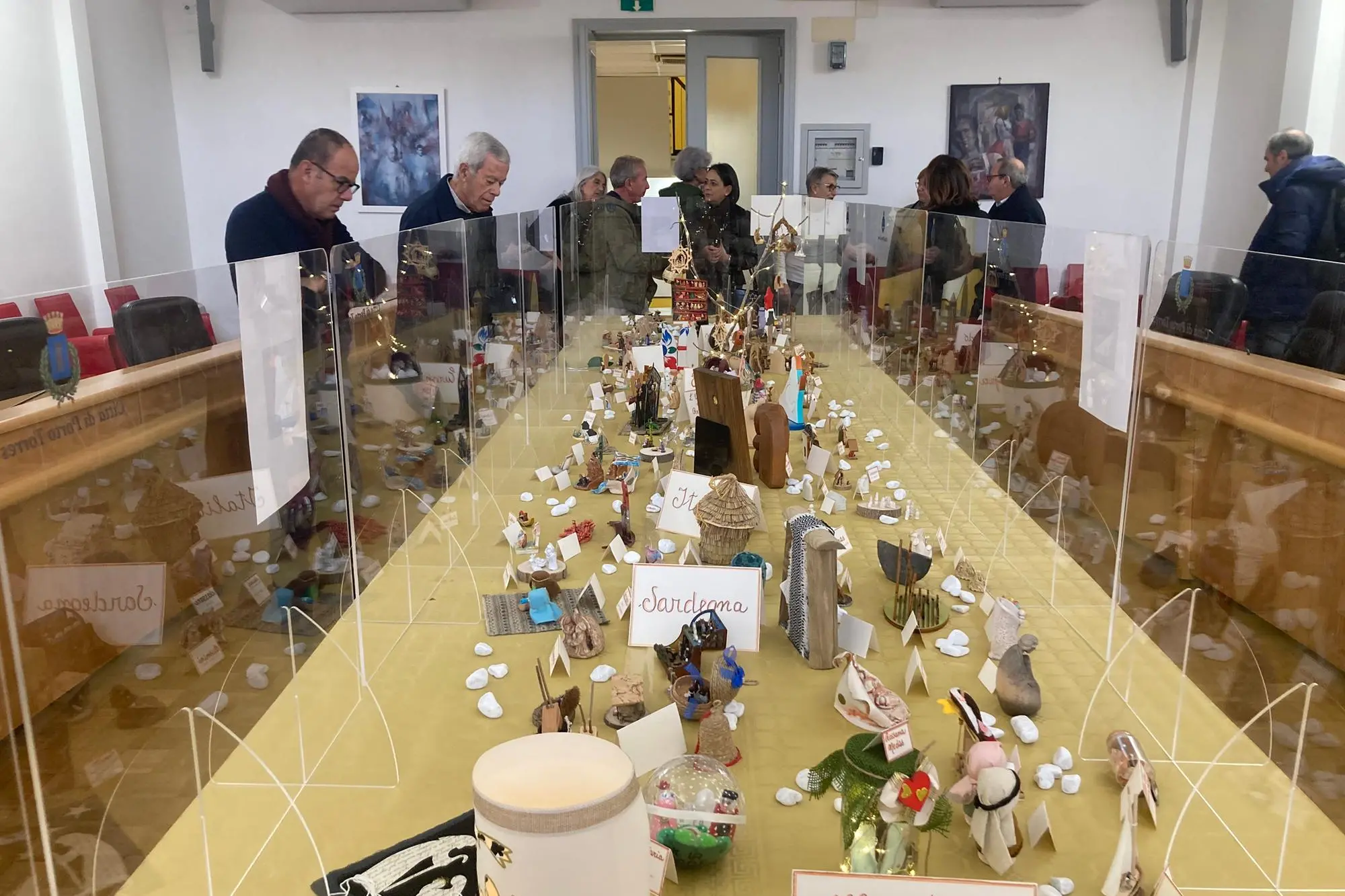 Presepi del mondo a Porto Torres (foto Pala)