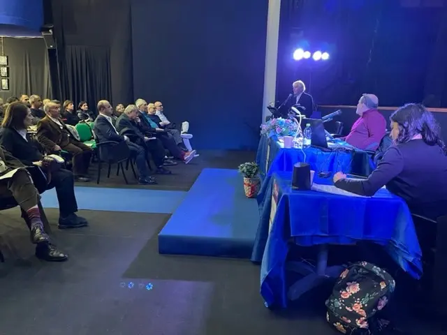 Bachisio Bandinu al convegno di Bitti