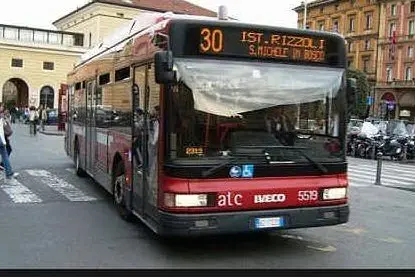 Un autobus a Bologna
