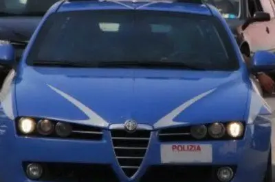 Un'auto della Polizia