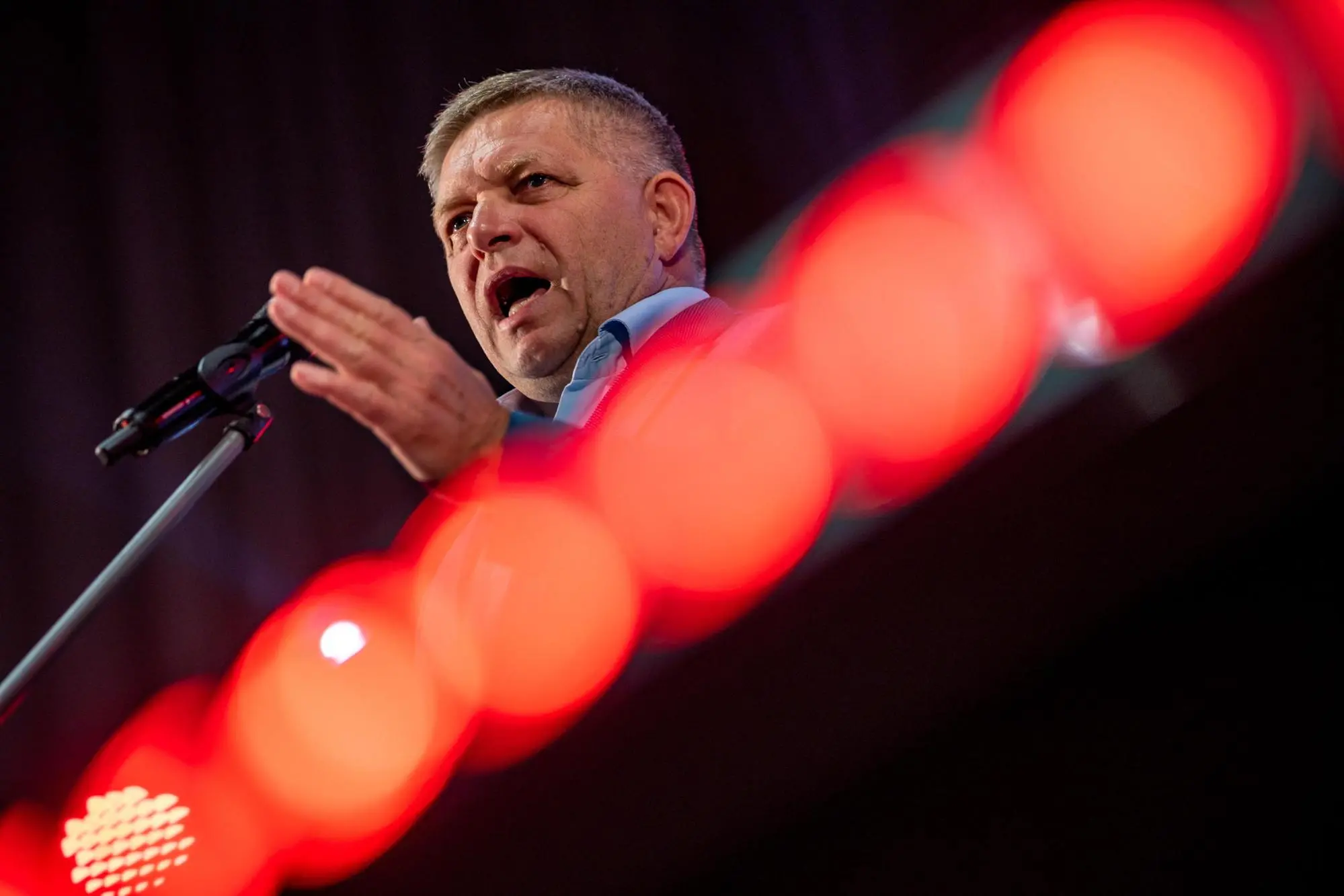Robert Fico (Ansa-Epa)