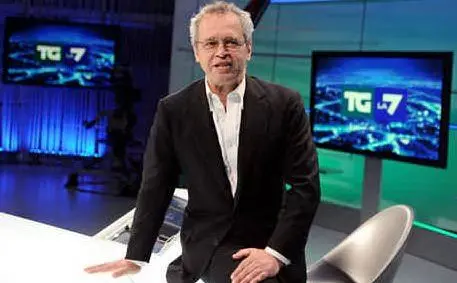 Alla guida del Tg di La7