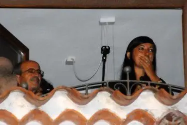 rossella urru rientra a samugheo -  foto alessandra chergia