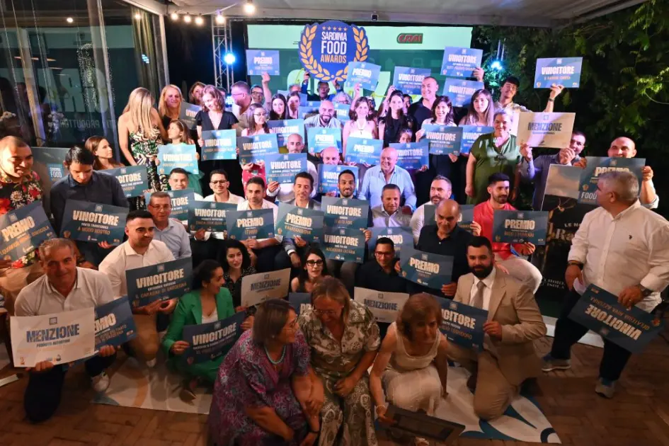 La premiazione 2024 (Sardinia Food Awards)