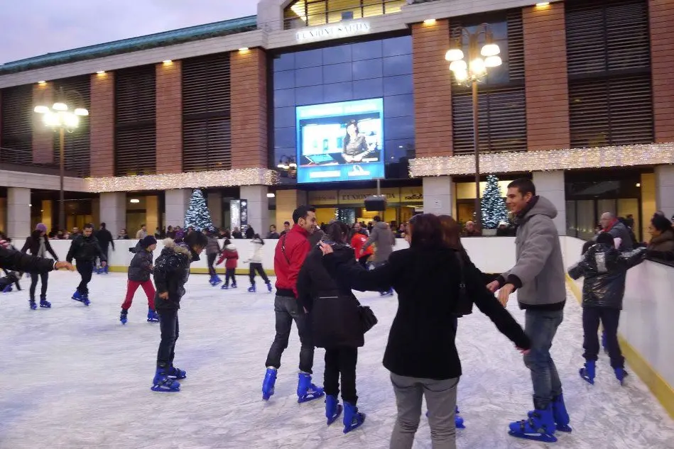 Natale in piazza L'Unione Sarda