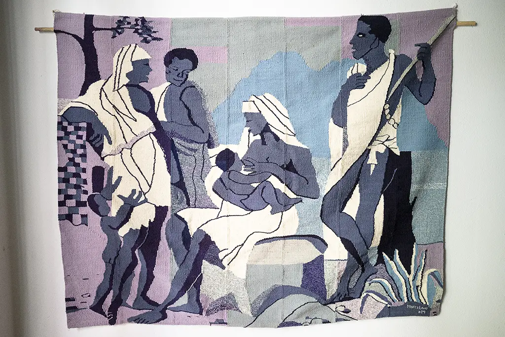 Una delle opere esposte al museo del Costume (foto Isre)