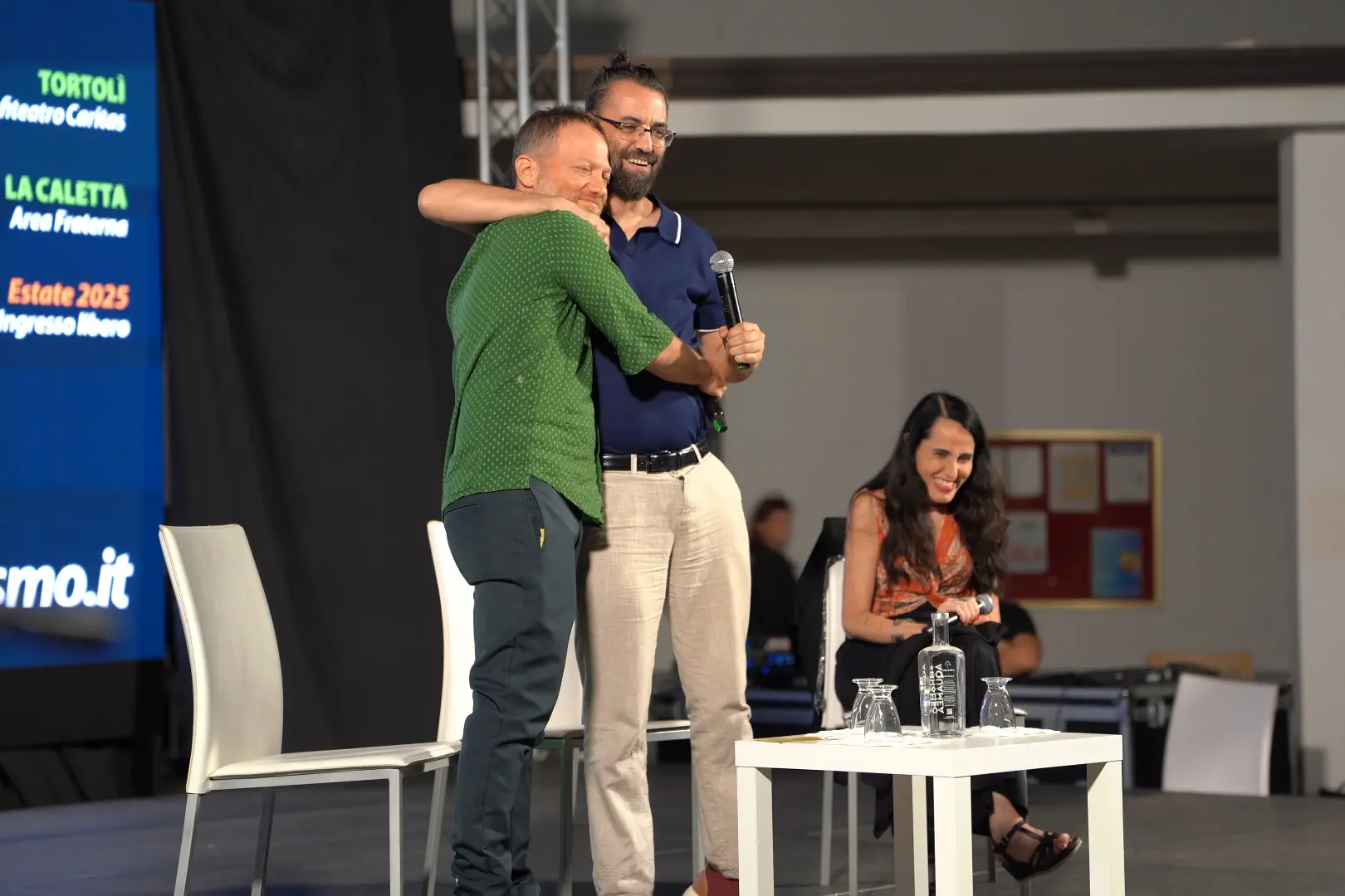 Aziz e Maoz si abbracciano alla Pastorale del Turismo