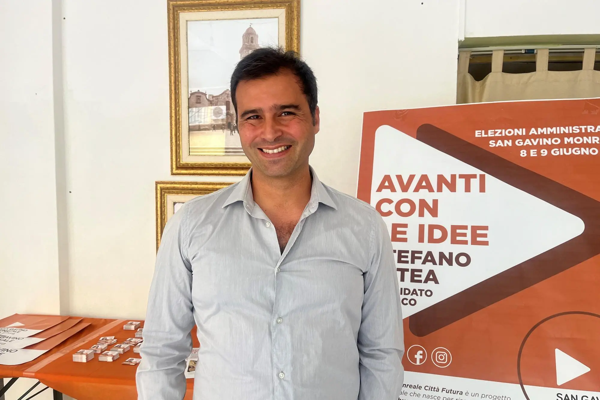 Stefano Altea è il nuovo sindaco di San Gavino Monreale