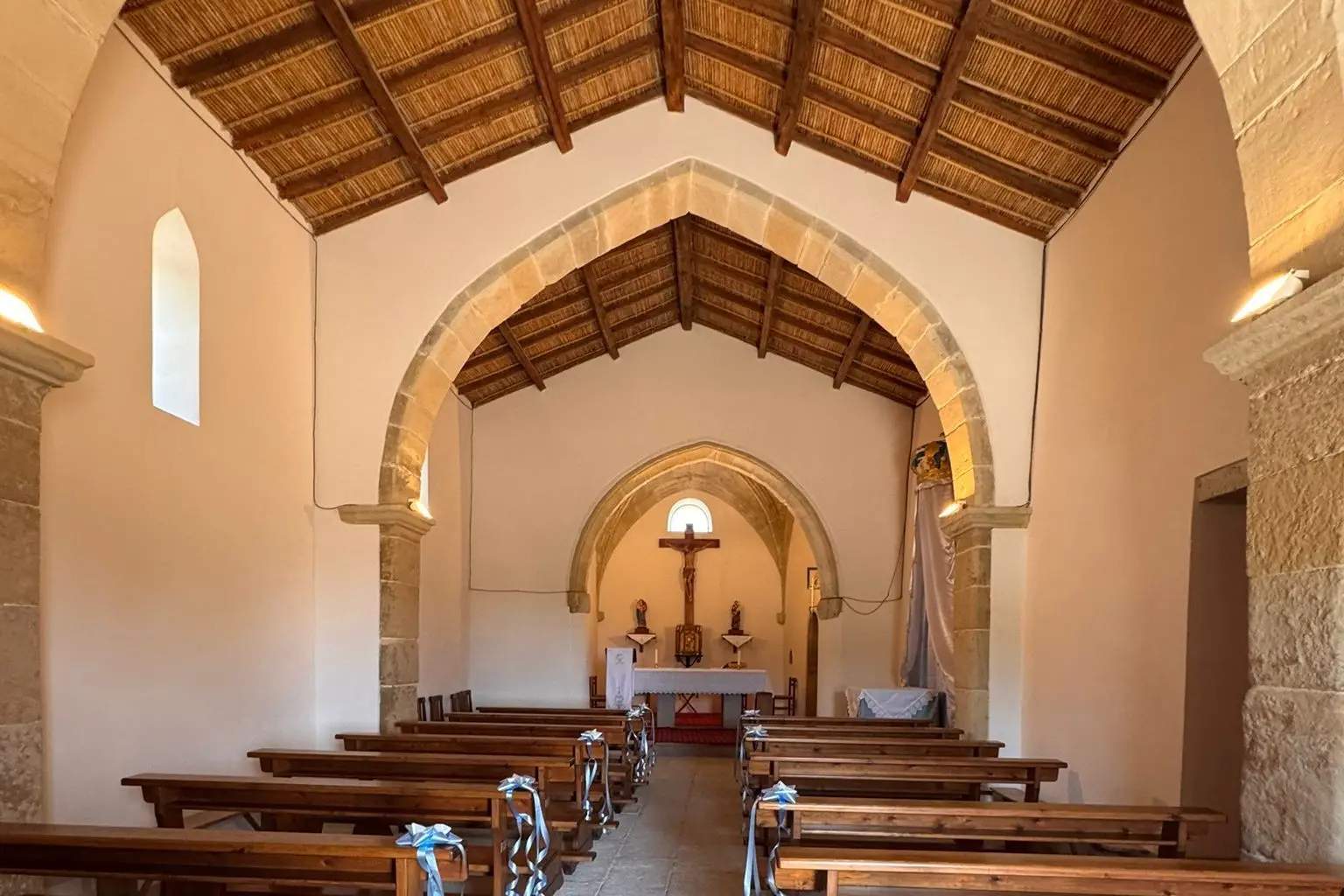 La chiesetta di Santa Mariedda (foto concessa dal Comitato 1975)