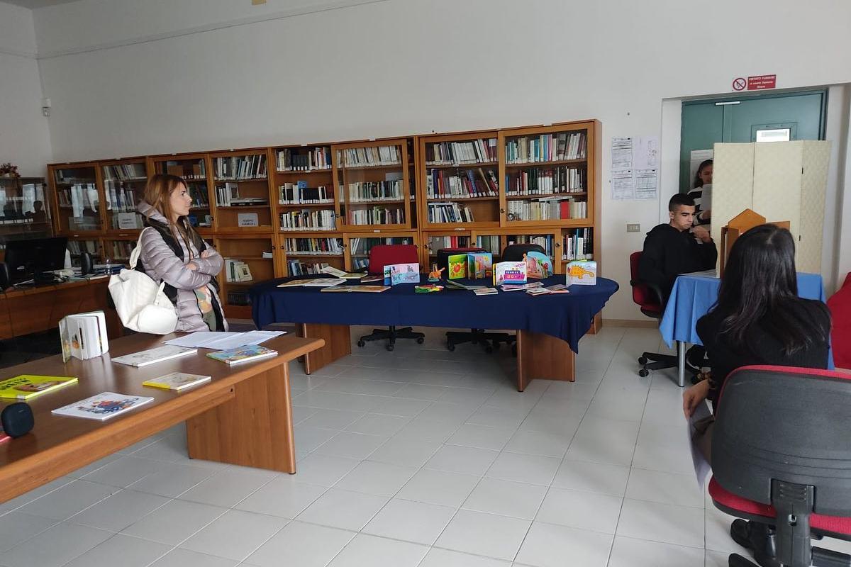 Iniziative per la lettura al liceo Mariano IV di Ghilarza (foto della scuola)