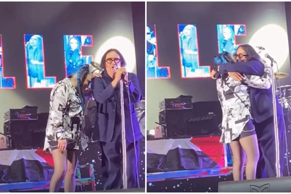 Loredana Bertè e Renato Zero (frame Instagram)