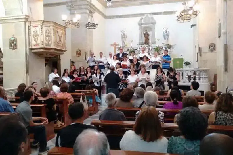 Uno dei cori della scuola civica di musica Alessandra Saba (foto L'Unione Sarda - Pintori)
