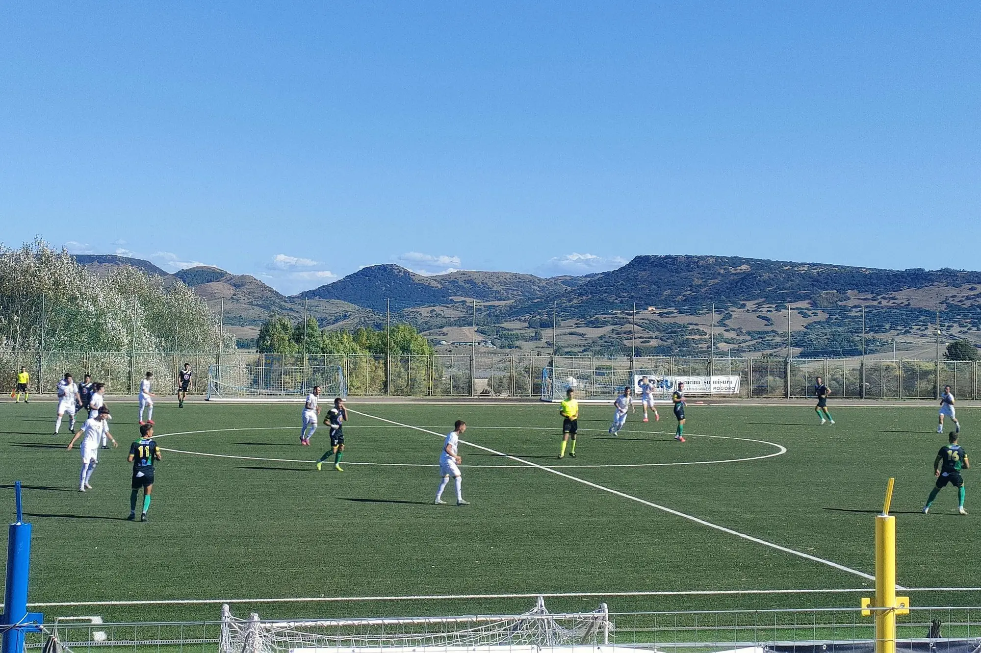La Freccia Parte Montis impegnata nell'ultimo turno contro Uta (foto di Giacomo Pala)