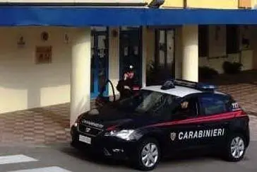 Carabinieri all'ospedale di Lanusei (Foto carabinieri)