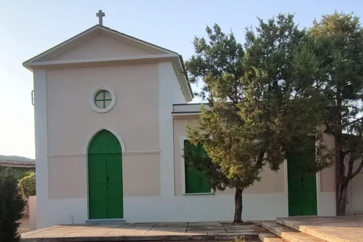 La chiesa della Madonna della fiducia a Solanas (L'Unione Sarda - Andrea Serreli)