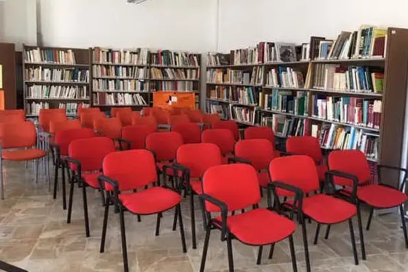La biblioteca di Norbello (L'Unione Sarda - Orbana)