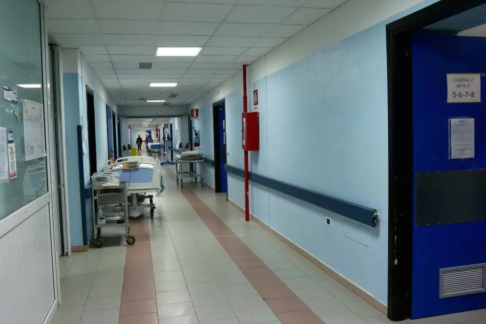 Il reparto Medicina del Sirari (foto L'Unione Sarda-Murru)