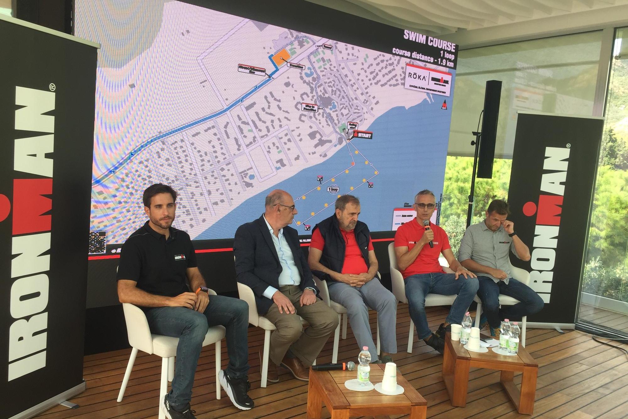 La presentazione dell'Ironman 70.3 Sardegna al Forte Village (L'Unione Sarda - Melis)