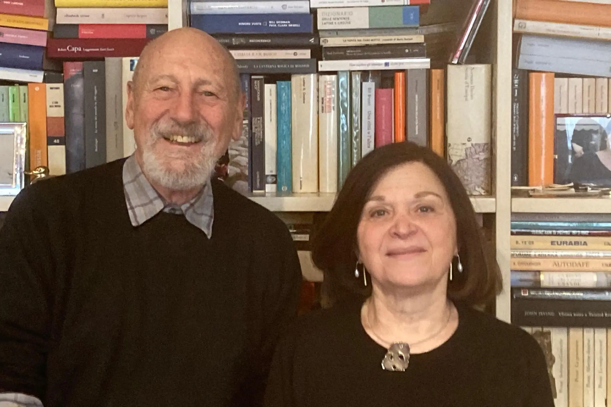 Guido Quarzo e Anna Vivarelli (foto concessa)