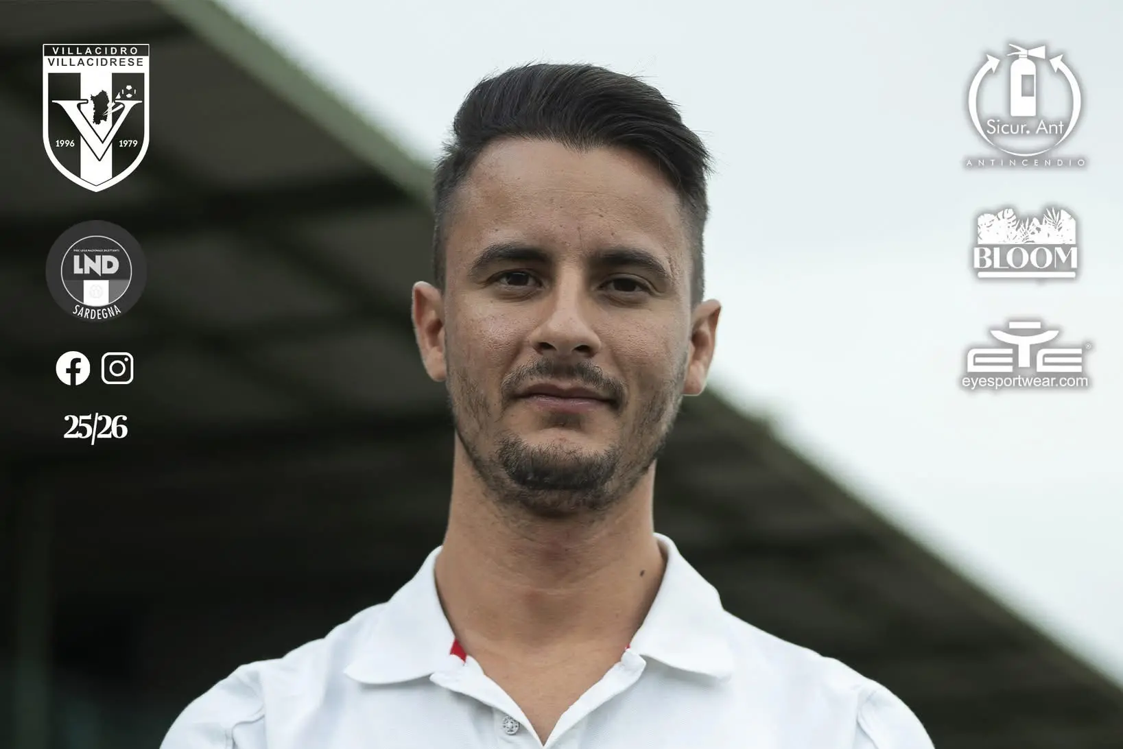 Stefano Demurtas, nuovo centrocampista della Villacidrese