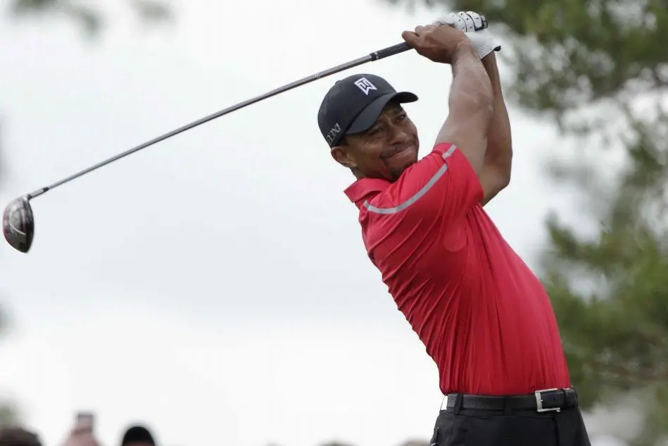 Tiger Woods (Archivio L'Unione Sarda)