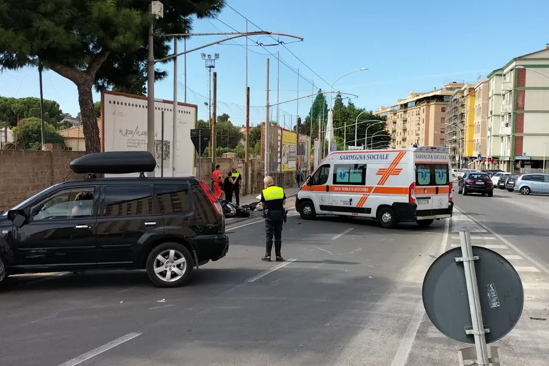 L'incidente a Cagliari (L'Unione Sarda - Fresu)